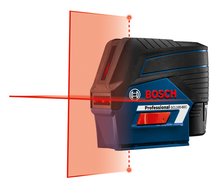 12V Max Connected Cross-Line Laser with Plumb Points_GCL100-80C_Hero_Laser