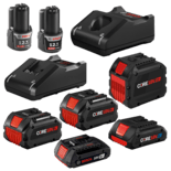 Batteries, Chargers & Starter Kits