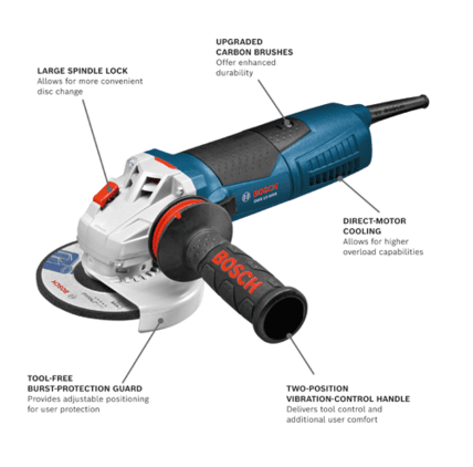 GWS13 50VS Standard Angle Grinders