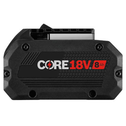 BOSCH GBA18V80 18V CORE18V® Batería de iones de litio de 8 Ah de alta  potencia : Herramientas y Mejoras del Hogar 