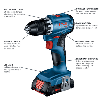 GSR18V 400B12 Cordless Drill Drivers