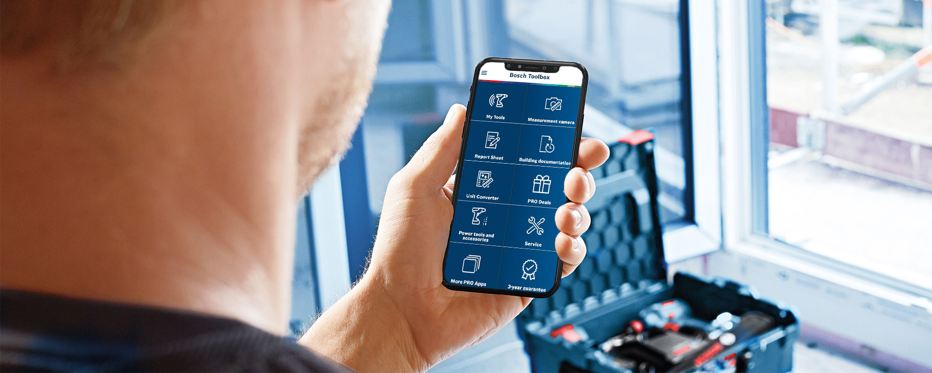 Aplicación Toolbox de Bosch