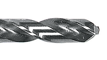 A Bosch Professional metal drill with a spiral shaft and sharp tip.