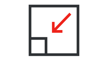 Black Bosch Professional tool logo with a red arrow pointing up.