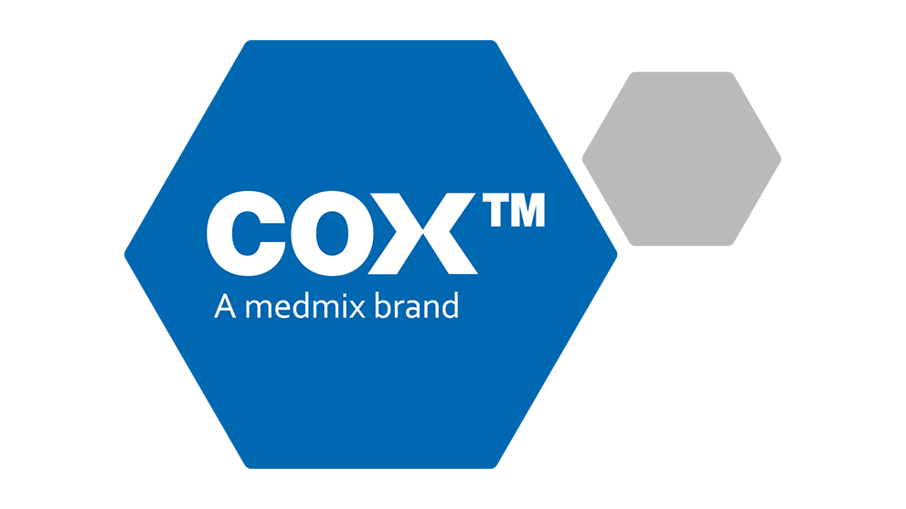 COX logo on a blue background, text in white and gray.