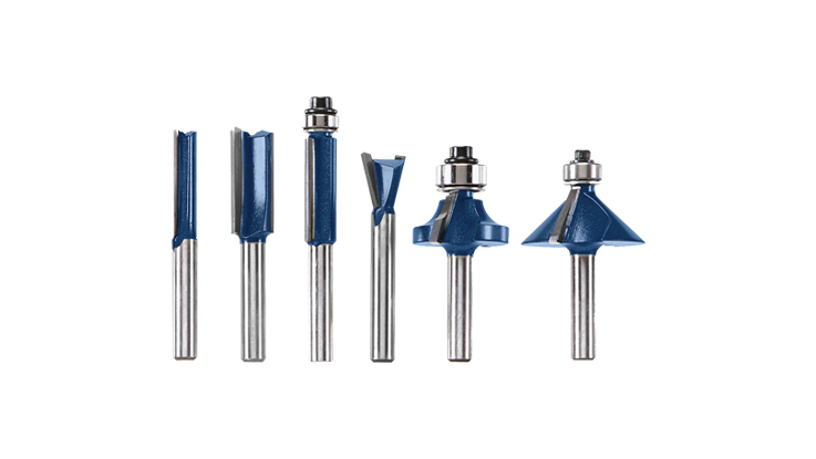 
<b>Free 6 Pc. Router Bit Set</b>
